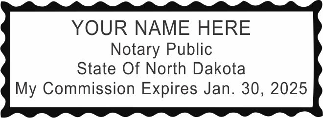 Notary-stamp-north-dakota