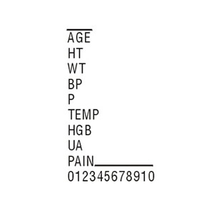 AGE, HT, WT, BP...