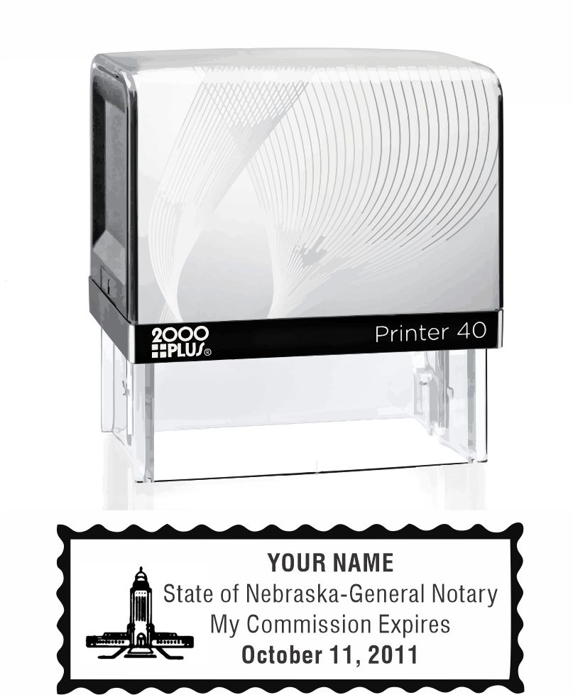 NEBRASKA-NOT - Nebraska Notary Stamp