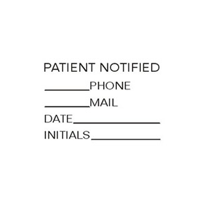 MEDICAL-PATNOT - Patient Notified