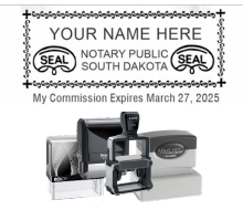 SD-NOT-MCEDATE - South Dakota Notary Commission Date 