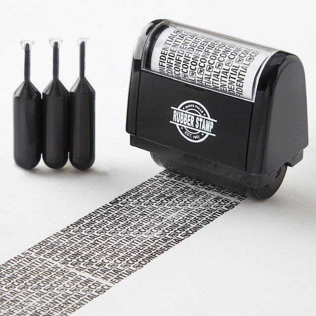 Numbering stamp 6 lines in 15mm │ rubber stamps │