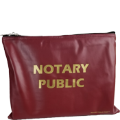 BAG-NP-LG-BRG - Large Notary Supplies Bag
(Burgundy)